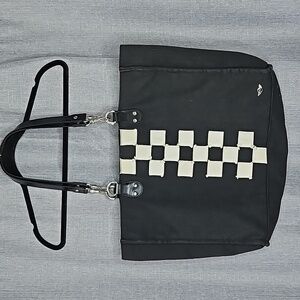 TOTE BAG -BMW PRESS MINI-BAG IN BLACK AND WHITE LARGE